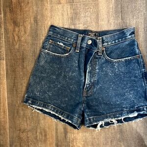 Abercrombie size 0 Denim Blue Women's Shorts